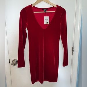 Red Velvet Dress